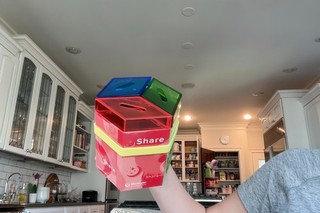 MoonJar Save Spend Share Coin Money Bank Educational Toy for Kids 3 Financial