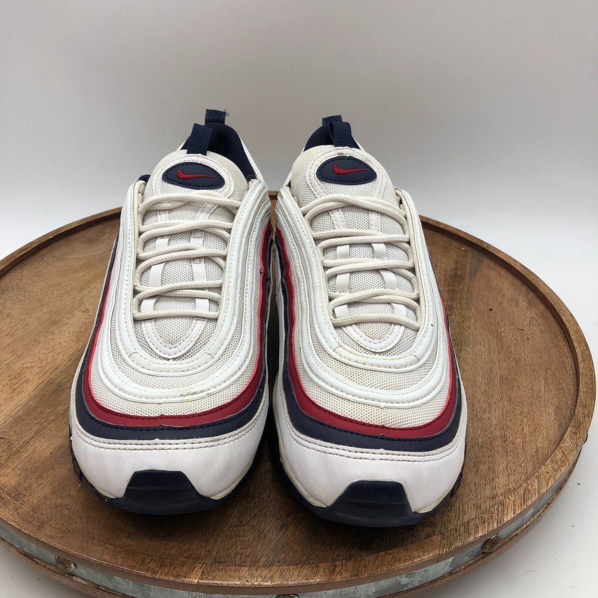 Nike Air Max 97 Womens Running Shoes Size 10 Red Crush White Nike Air Max 97 Womens Running Shoes Size 10 Red Crush White