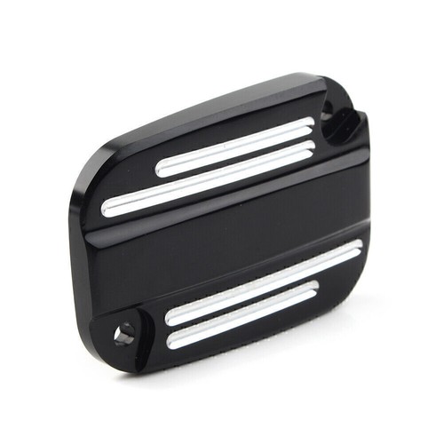 Front Stripe Brake Master Cylinder Cover Cap fit Harley Touring 08- Trike 09 -13 - Picture 9 of 10