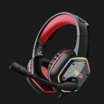 EKSA E1000 Gaming Headphones USB Gaming Headset With Mic