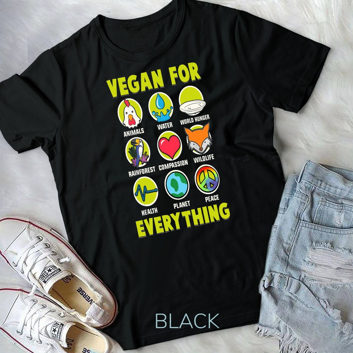 Vegan For Everything Proud Vegan T-Shirt Vegan For Everything Proud Vegan T-Shirt