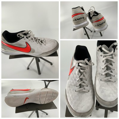 Nike Tiempo Legend 8 Academy Sz 9 Men White Leather Soccer Shoes YGI B2S-31  | eBay