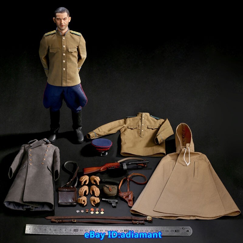 WWII Soviet NKVD Officer Alert Line 1/6 Action Figure Model