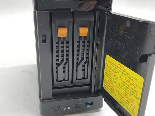 Seagate SRN02D 2-Bay Network Attached Business Storage Server *NO AC ADAPTER* - Photo 3/6