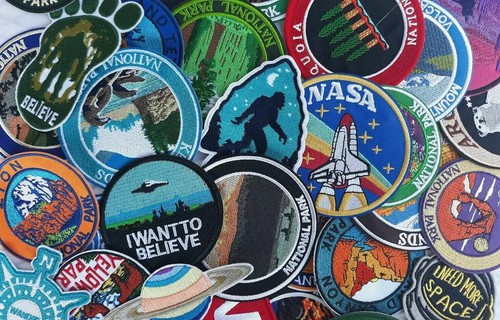Bigfoot Patch Iron-on Applique Sci-Fi Myth Legend Sasquatch Yeti Cryptid Badge - Picture 10 of 21