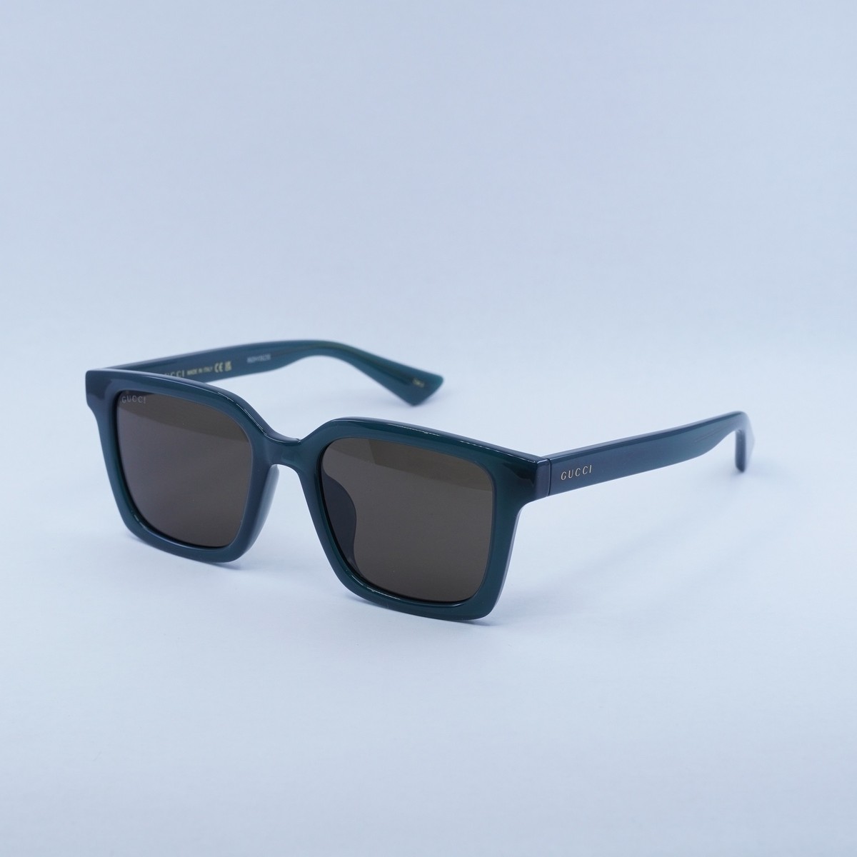 New GUCCI GG1582SK 003 Opal Blue Grey/Brown 54-20-145 Sunglasses