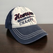 Homerun Champs Hat Youth Blue White Logo Cap Adjustable Baseball Sports