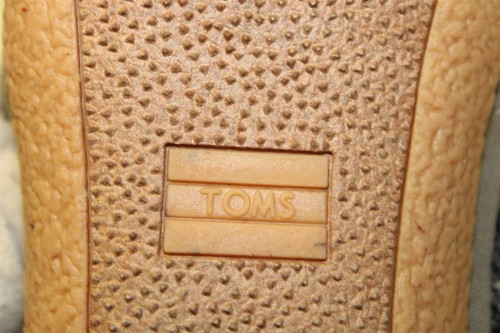 TOMS Sweater Knit Black Gray Loafer Slippers Size 6 36 37 Womens Shoes 10019236 - Picture 13 of 24