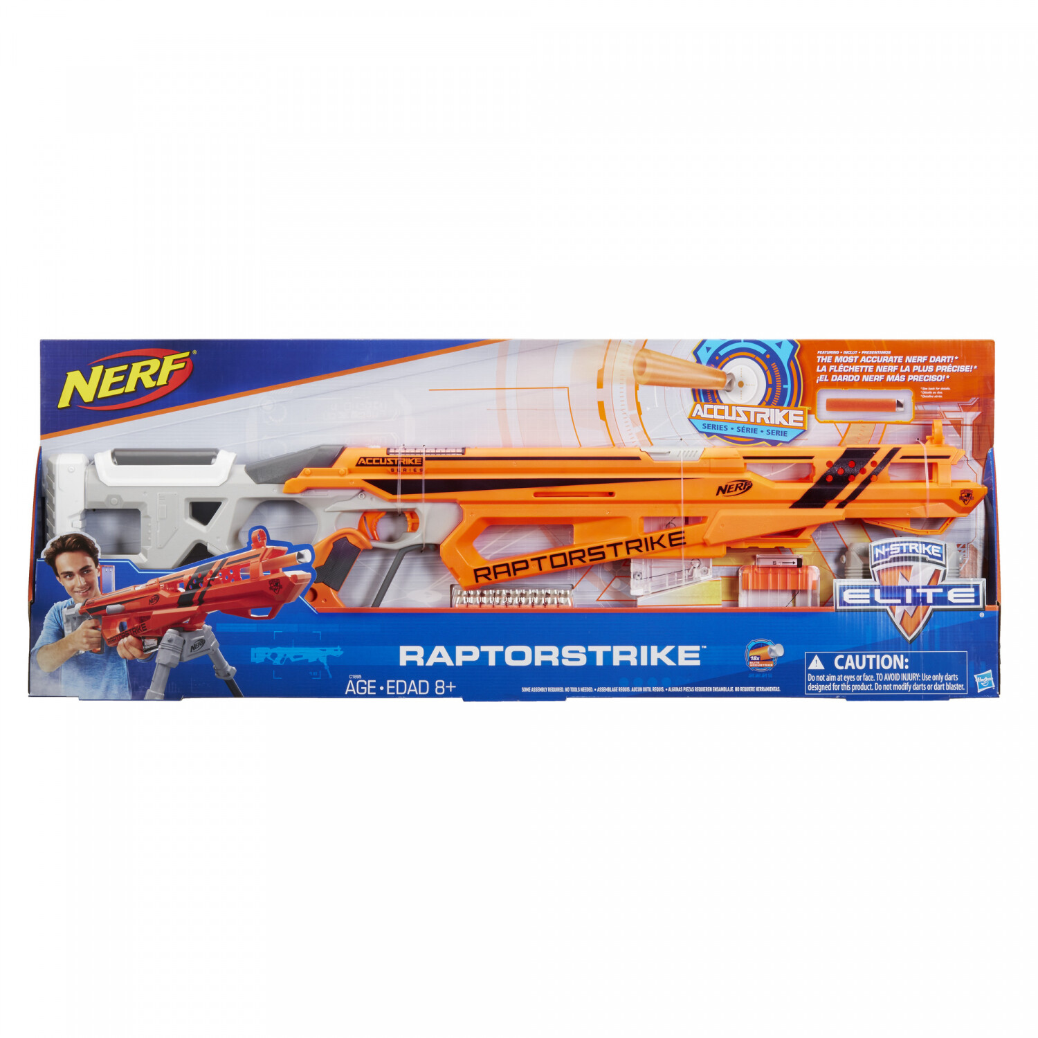 nerf raptorstrike gun