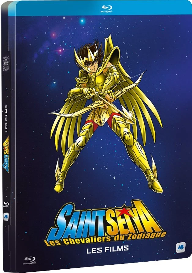 AB VIDEO Saint Seiya (Les Chevaliers du Zodiaque) - Les 5 Films - Edition Steelbook - Bl