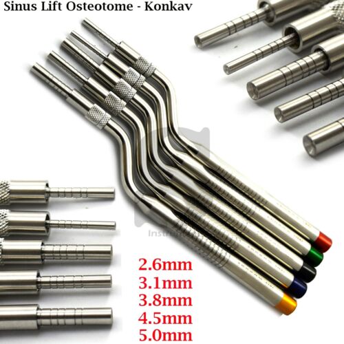 11er Implantologen Kieferchirurgie Sinulift Osteotome Knochenspritze Nadelhalter - Bild 2 von 9