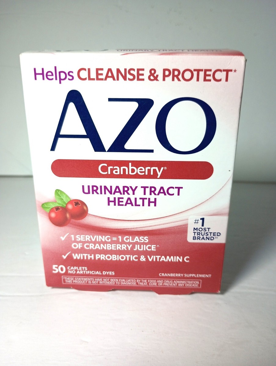 Azo Cranberry Urinary Tract Supplement - 50 Tablets 787651420677| eBay