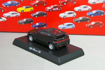 Kyosho 1/64 Alfa Romeo Alfa SZ black Alfa Romeo Minicar