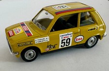 Solido No. 81 Peugeot 104 ZS Rally D'Antibes 1:43 scale diecast vintage model