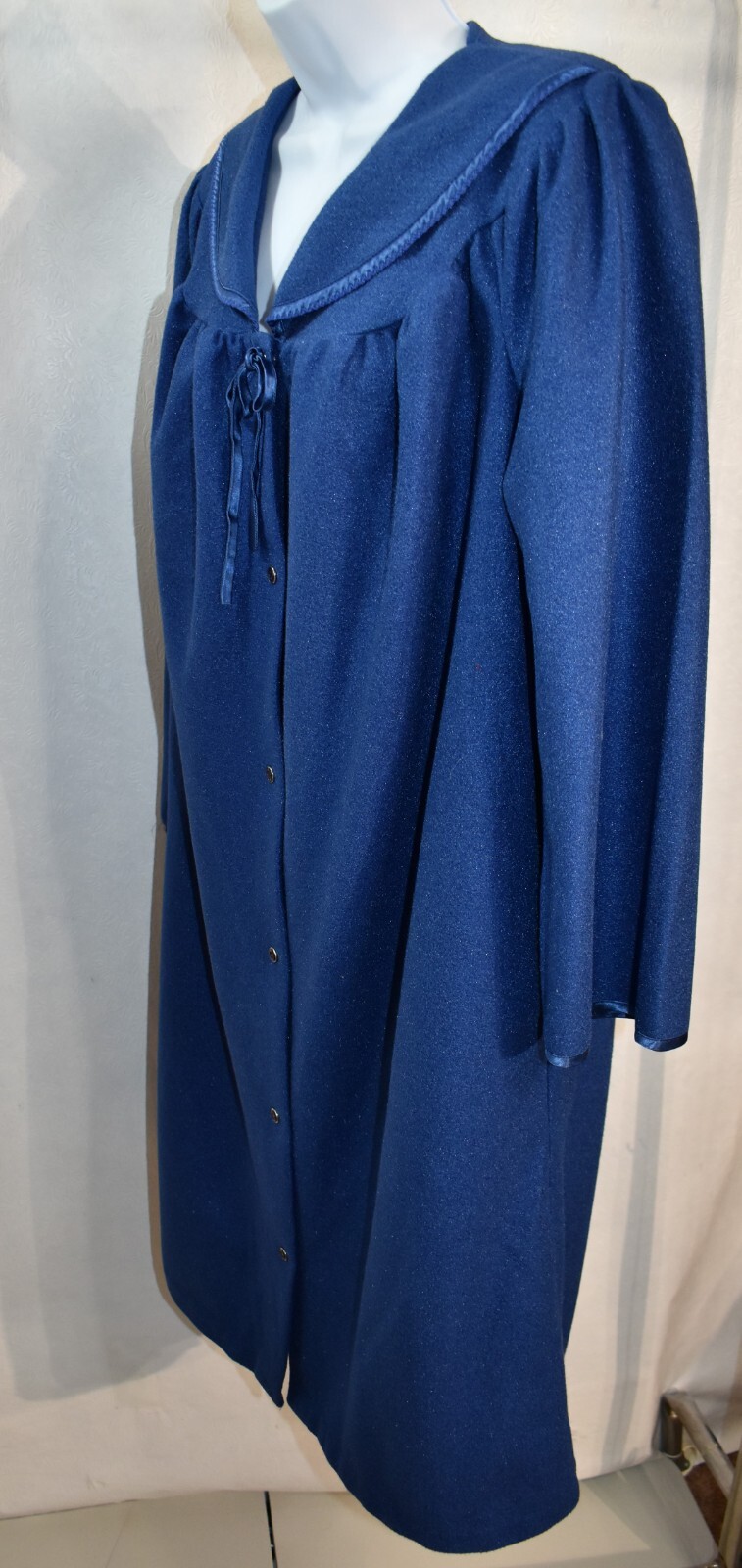 Simply Basic Robe Blue Size Medium Women's - image 5
