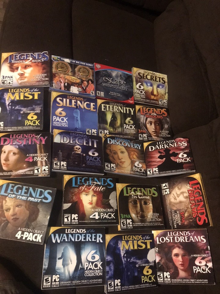 lot of 42 Classic games PC DVD-ROM, Software, Computer | eBay