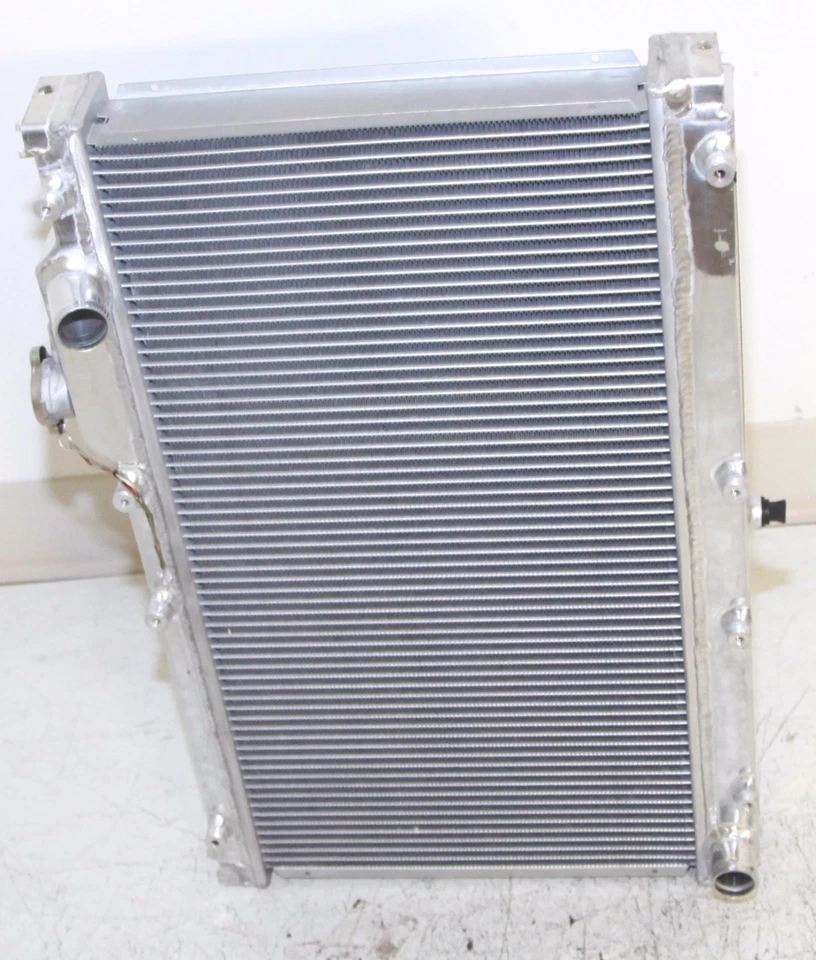 RADIADOR de carreras de rendimiento de aluminio de doble núcleo de 2" para Mazda Miata 90-97 manual Foto 3 de 4