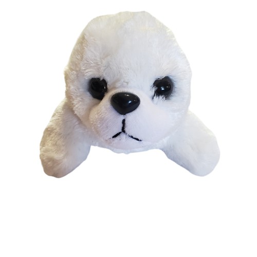 Wild Republic Hallmark White Harp Seal Pup Stuffed Animal Plush CUTE! - Picture 2 of 13