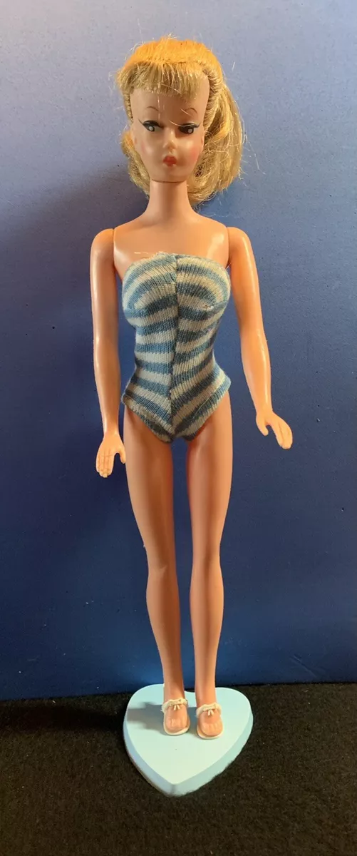 Unique Bonnie Doll w Original Swimsuit Shoes Stand Bild Lilli