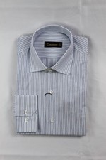 Cotton Striped Men's Dress Shirt Go One size down S XS US , M S US , L M US 