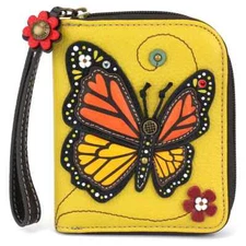 Chala Zip Around Wallet Wristlet Butterfly, Dragonfly, or Ladybug NWT