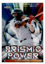 2021 Topps Chrome #PP-7 Eloy Jimenez Prismic Power   Chicago White Sox