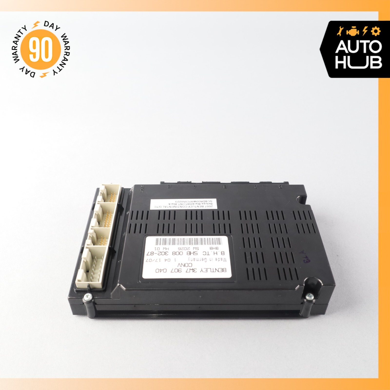 03-13 Bentley Continental GTC GT AC A/C Heater Control Module OEM 62k