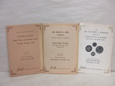 3 Stack's Auction Catalogs for United States US World Ancient Coins 1966 & 1969