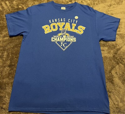 Kansas City Royals 2015 World Series Champions Shirt Vintage
