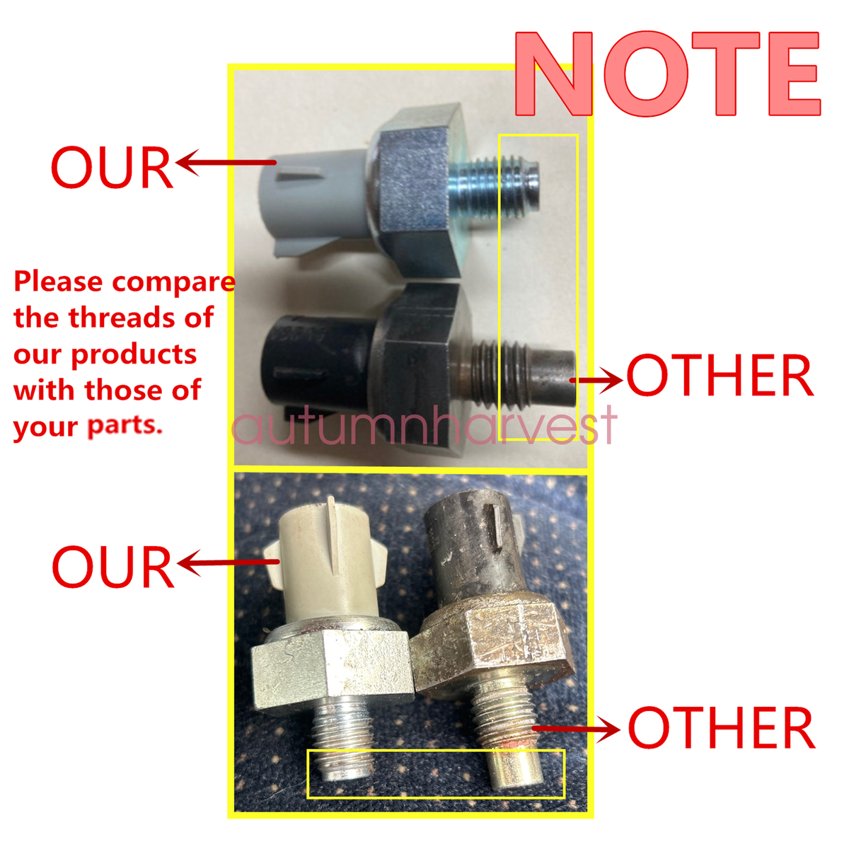 Knock Sensor For Ford Bronco E-150 Econoline E-250 Econoline