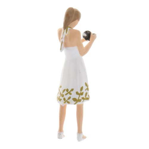 1:64 Mini Personnes Femmes Figure Poupée Résine Modèle Scénario - Photo 5/7