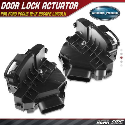 Door Lock Actuator Latch Ford F150 09-14 Escape Tribute Focus Rear Left Driver E
