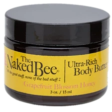 Naked Bee Body Butter 3 Oz. - Grapefruit Blossom Honey