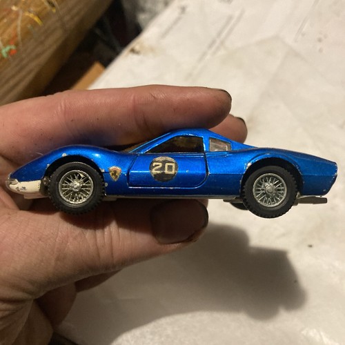 1960s Vintage Dinky Toys Ferrari Dino No 216 For Resto - Picture 6 of 8