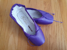 Grishko Nikolay Ballet Pointe Shoes 2007 Size 4.5 xxx Shank M customized color