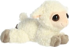 Aurora Plush 10" Dreamy Eyes Lamb "Lea"