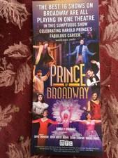 Prince of Broadway ad/flyer  Broadway Musical NYC Hal Prince 