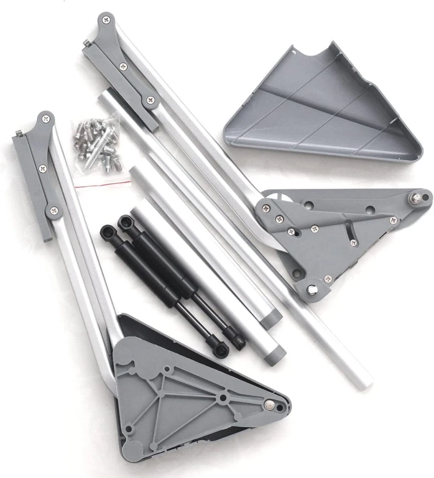 Meccanismo Lift-Up 90° Ammortizzato Apertura Anta Pensile - Free Stop - Imagen 4 de 4