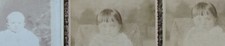 EVANS CITY SET OF 3 BABY PHOTOS