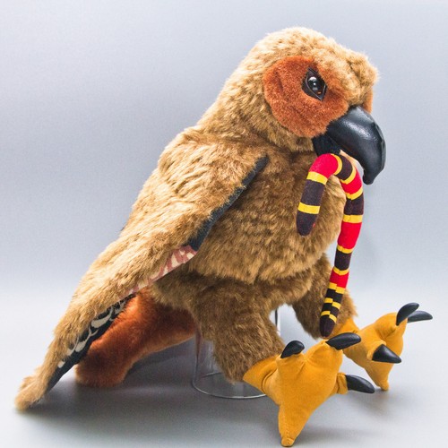 Folkmanis RED-TAILED HAWK 14" Hand Puppet Plush w’ Coral Snake in Mouth | Nice ! - Picture 4 of 14