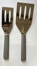 2 sizes of RADA Metal Spatulas / Flippers for Baking / Cooking Grilling Made USA