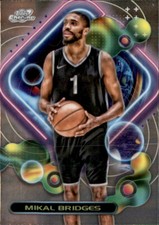 2023-24 Topps Cosmic Chrome - Mikal Bridges Brooklyn Nets #11
