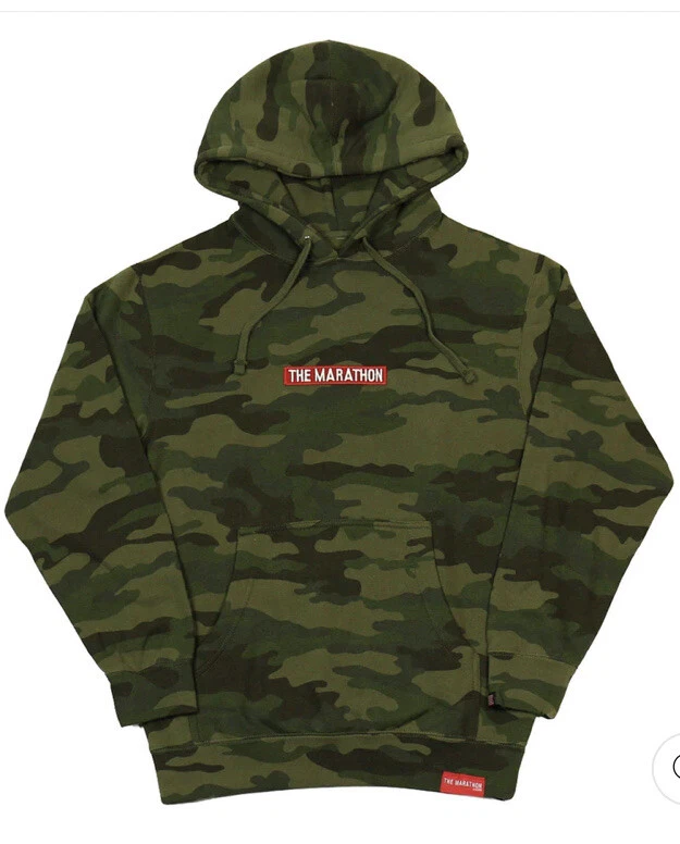 The Marathon Clothing - Camo Hoodie Size M | eBay