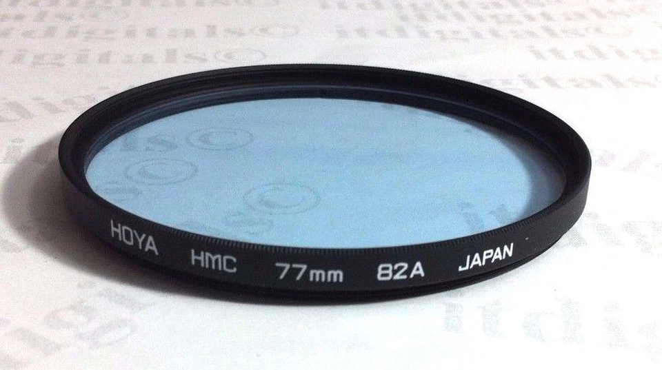Hoya 77mm Multi-Coated HMC 82A 82 A Conversion Glass Lens Filter 77 mm 82-A MC  - Image 3 of 4