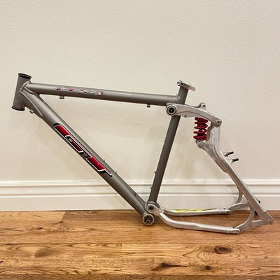 Vintage GT LTS Aluminum Mountain Bike Frame Rockshox Shock MTB | eBay