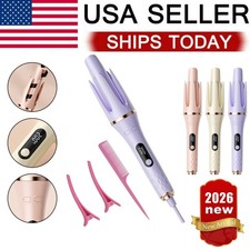 Auto Hair Curler,Auto Curling Iron with 4 Mode,32mm Barrel Rotating Curling Wand