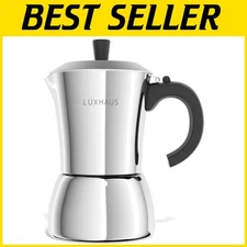 Lightweight Moka Pot with Removable Tank - Perfect Gift for Coffee Lovers