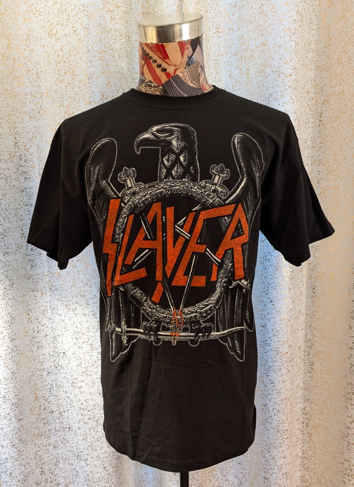 Officially Licensed Slayer Eagle Rock Band T-Shirt Merch