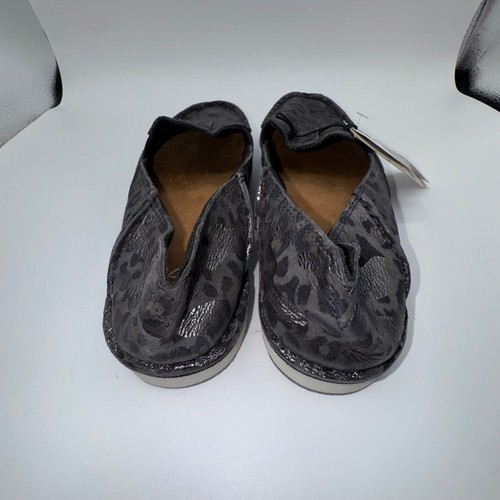 Ariat Shoes Cruiser Dark Shadow Shimmer Leopard Print Leather Slip On Women's 6B - Picture 4 of 9