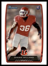 2013 Bowman Shawn Williams Rookie Cincinnati Bengals #149